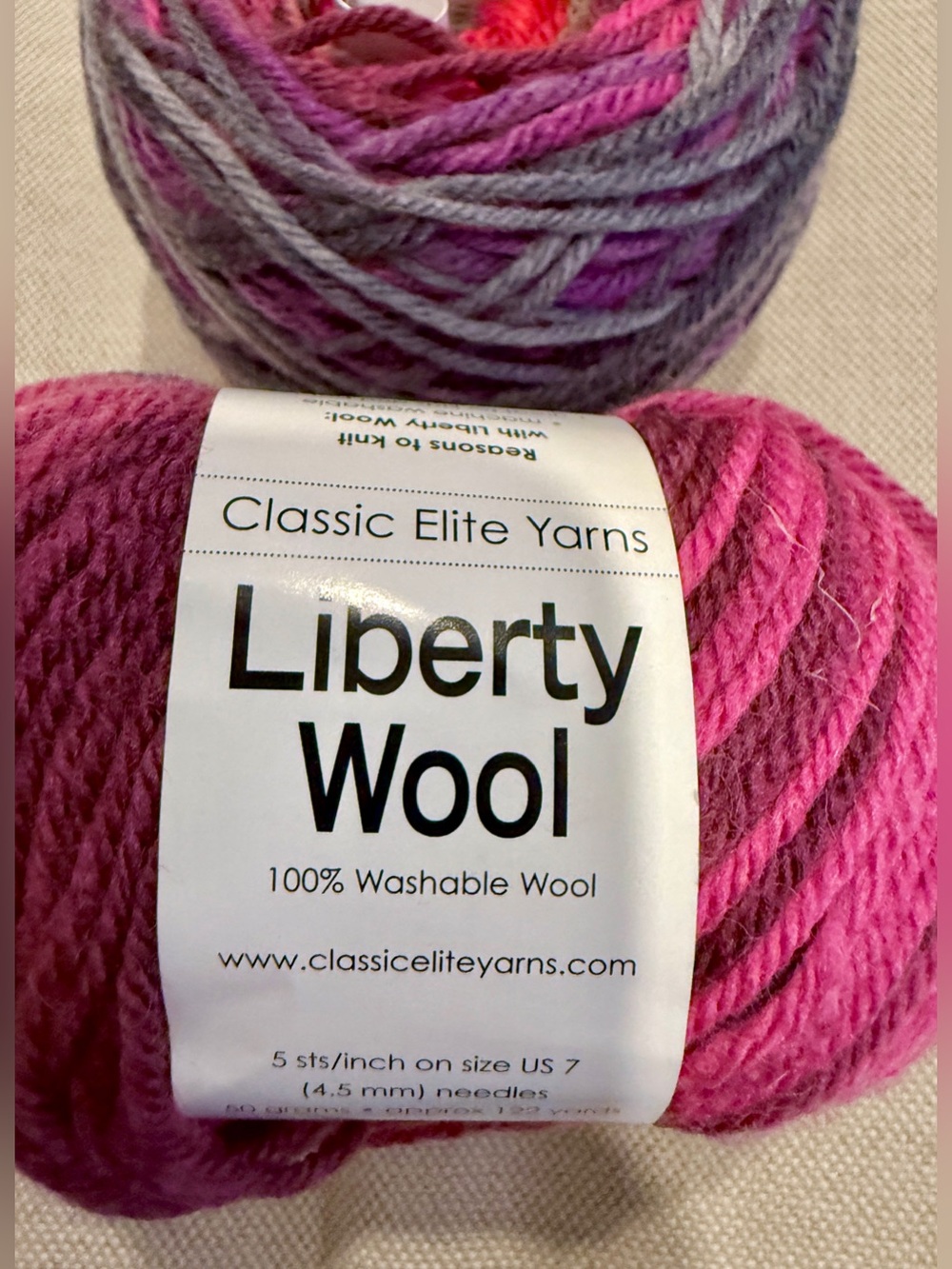 Liberty Wool Liberty Print, 2 skeins